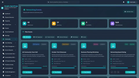 Community Events - Events calendar and community engagement platform for tenants