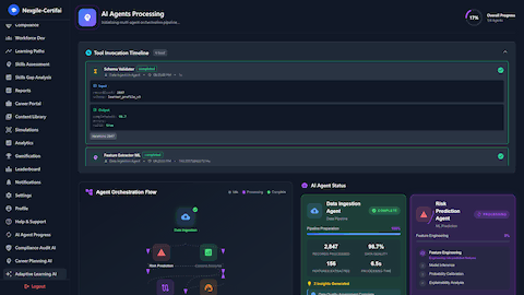 AI Agents Processing - Real-time data ingestion and risk prediction