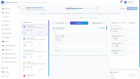 Multi-Agent Orchestration - Real-time 6-agent collaboration with progress tracking, tool invocations, and OpenTelemetry distributed tracing